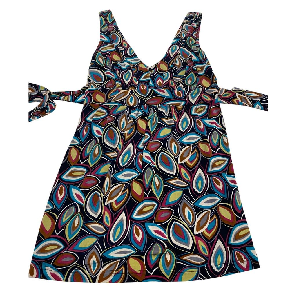 Beautiful MIST Tankini Top Floral Multicolor Size Small